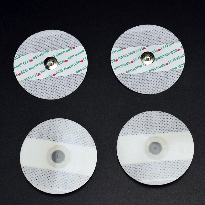 Ecg Patch Monitor - 50pcs Non-woven ECG Electrode Pads ECG