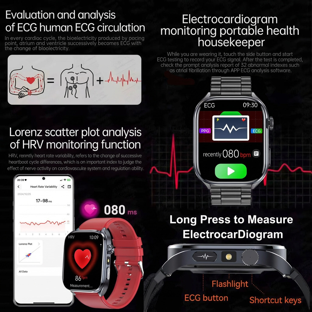 2026 Latest Al-GPT Health Smar - Fall Detection Watch ulasan dan harga