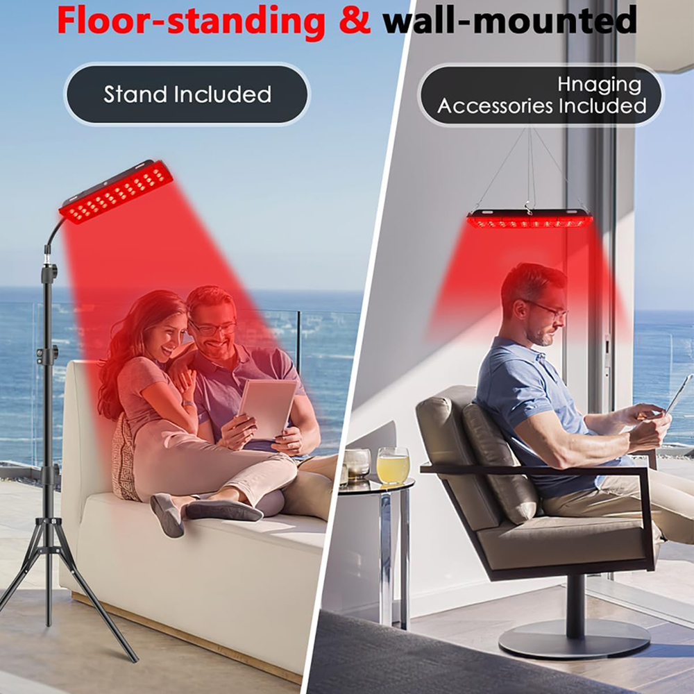 Red Light Therapy Lamp LED Inf - Galvanic Skin Sensor ulasan dan harga