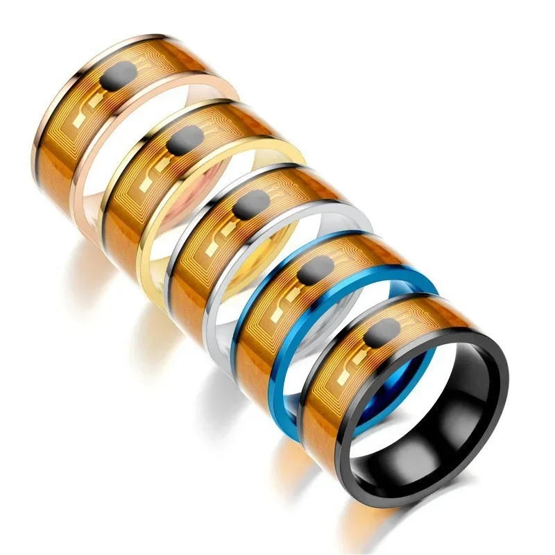 Luxury NFC Stainless Steel Pho - Smart Ring Nfc Pay ulasan dan harga