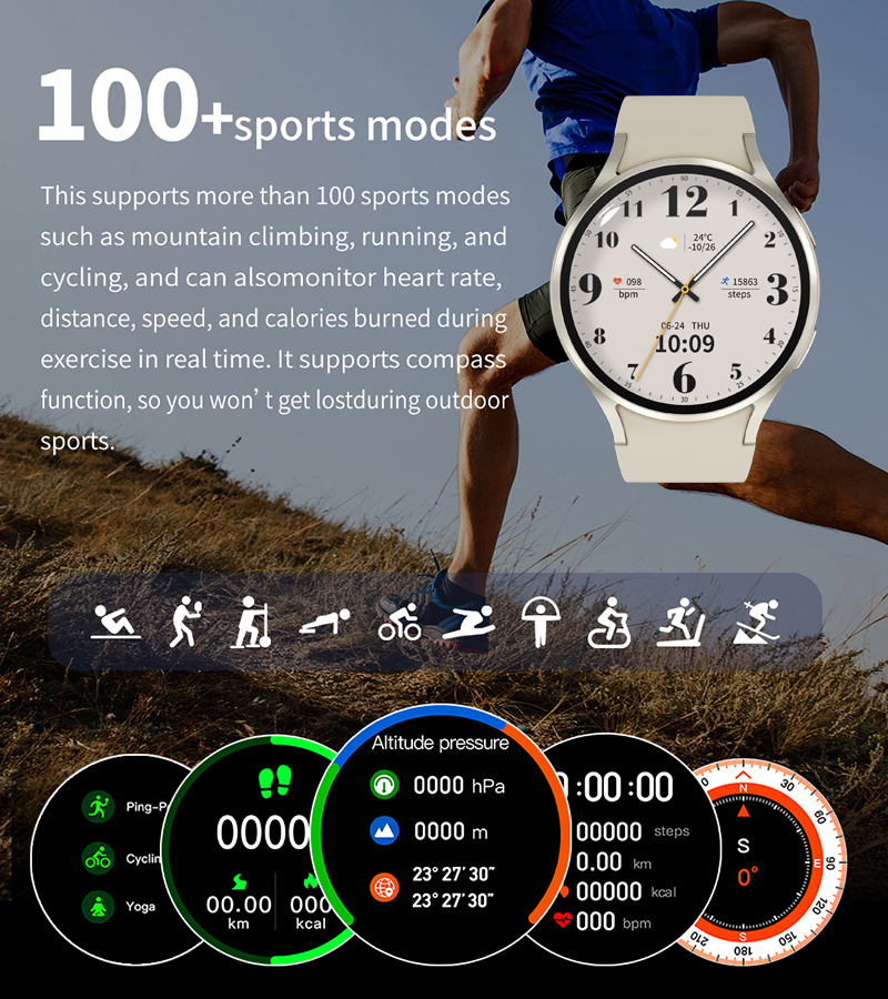 Smart Watch GPS Track Smart Wa - Fall Detection Watch ulasan dan harga
