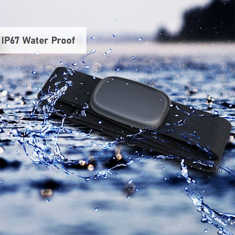 FITCENT5.3 Khz Chest Heart Rat - Breath Rate Monitor ulasan dan harga