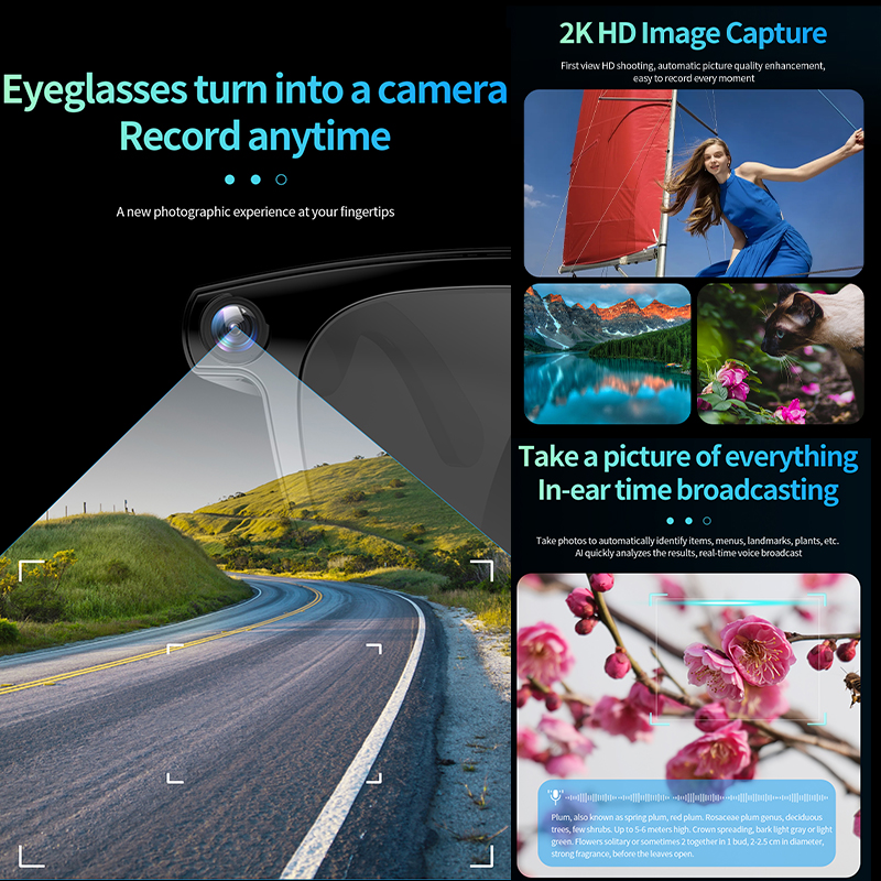 2026 Smart Glasses 800W Camera - Smart Glasses Lens ulasan dan harga