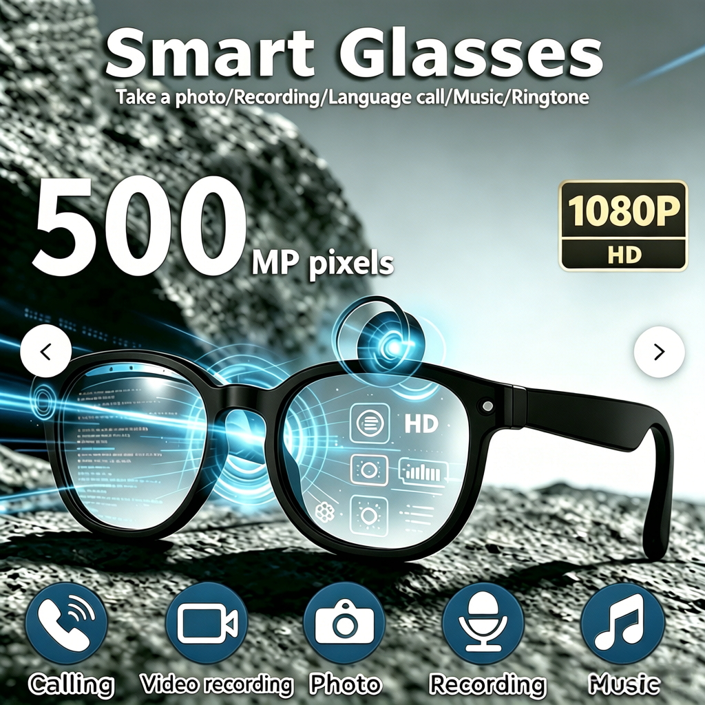AI smart glasses, high-definit - Smart Glasses Lens ulasan dan harga