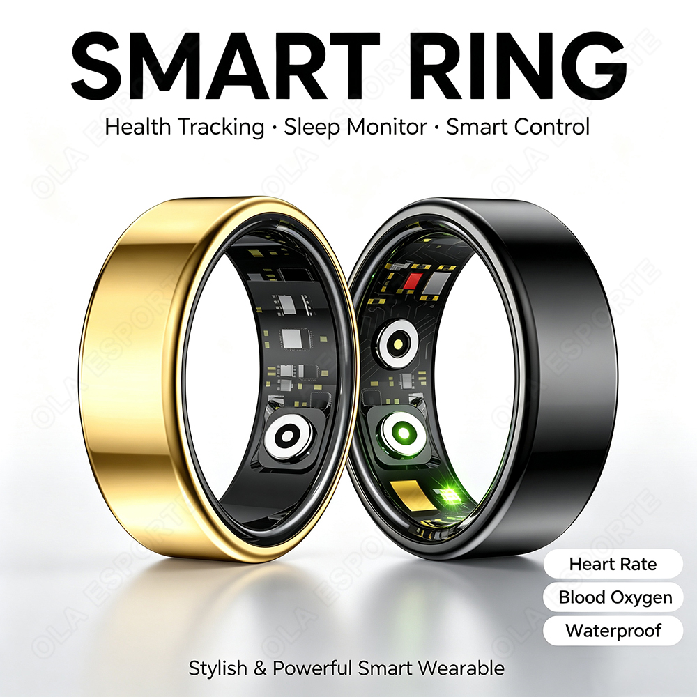 New R09 Smart Ring Men Women w - Temperature Ring Skin ulasan dan harga