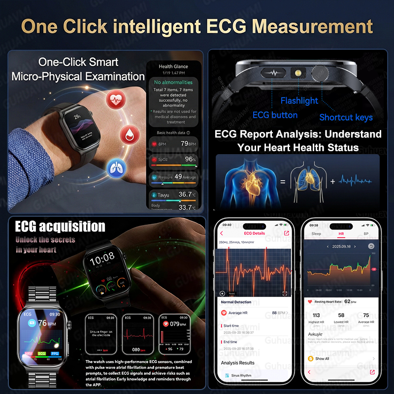 2026 New Accurate Diagnosis Sm - Fall Detection Watch ulasan dan harga