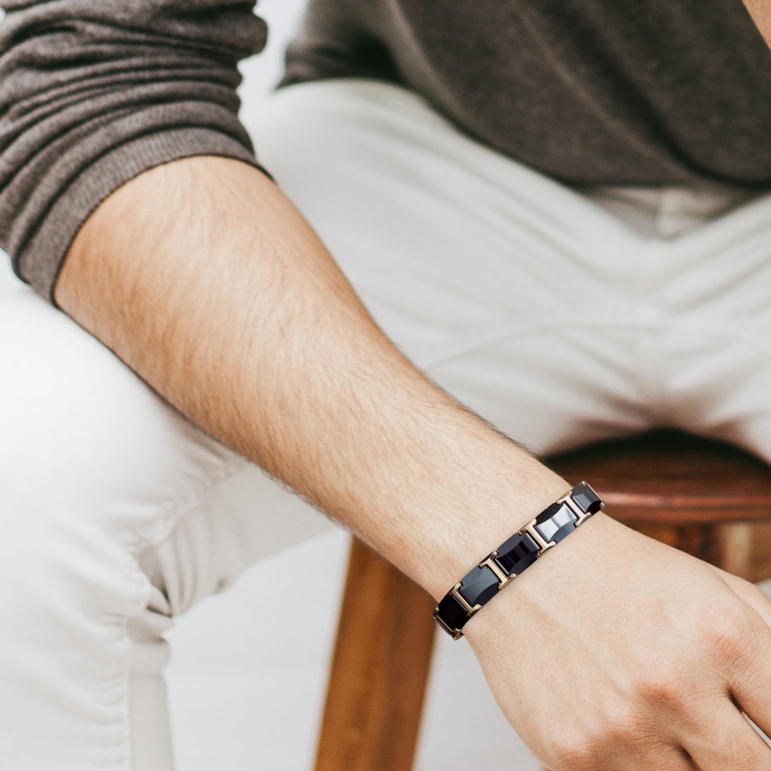 Ceramic Titanium Steel Bracele - Meditation Headband Eeg ulasan dan harga