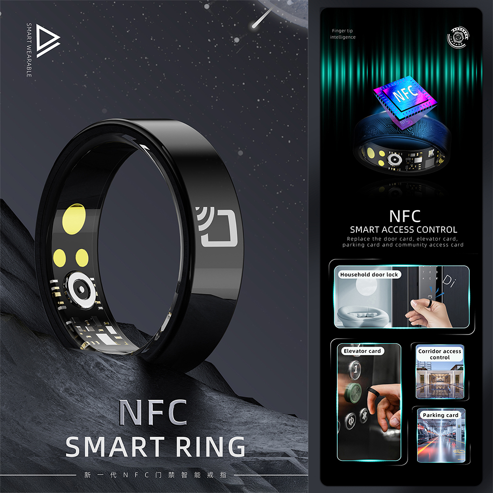 R20 Ceramic Smart Ring Support - Smart Ring Nfc Pay ulasan dan harga