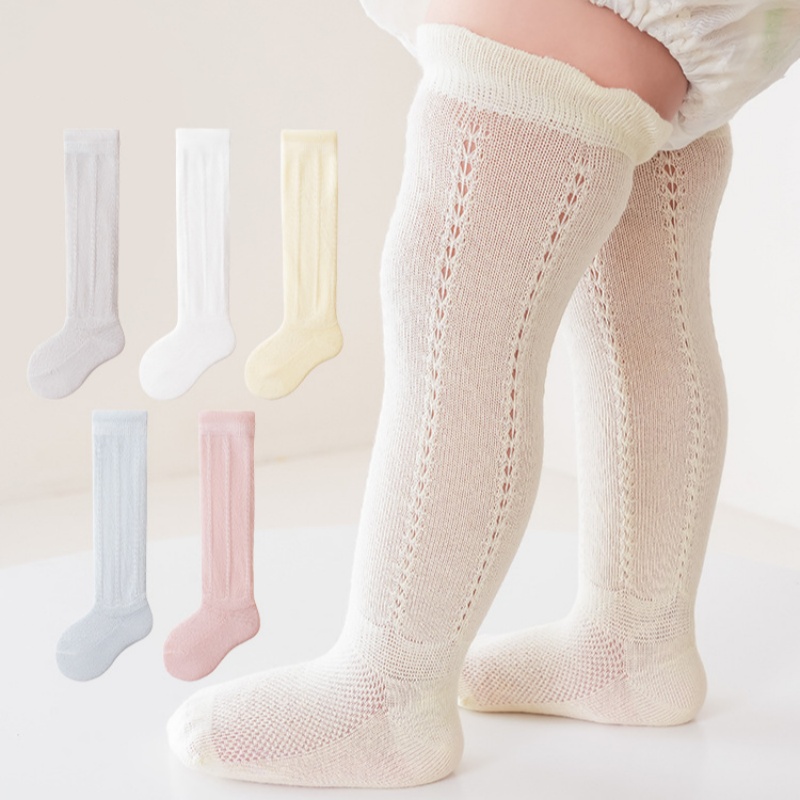 Baby Hollow Out Long Socks Bre - Baby Sock Oximeter ulasan dan harga