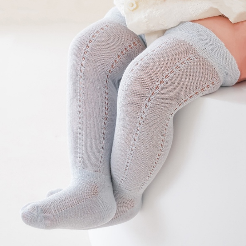 Baby Hollow Out Long Socks Bre - Baby Sock Oximeter ulasan dan harga