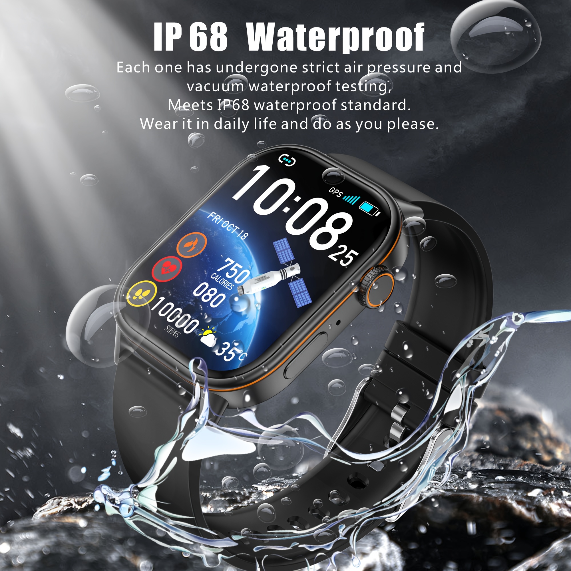 2025 GPS Positioning Smart Wat - Fall Detection Watch ulasan dan harga