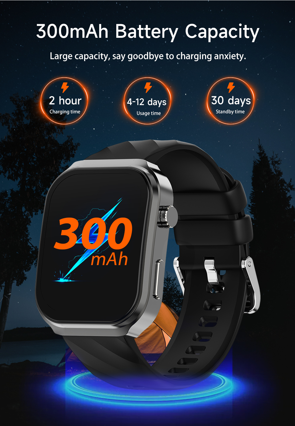 U13 2.2 Inch IPS 3D Curve Scre - Breath Rate Monitor ulasan dan harga