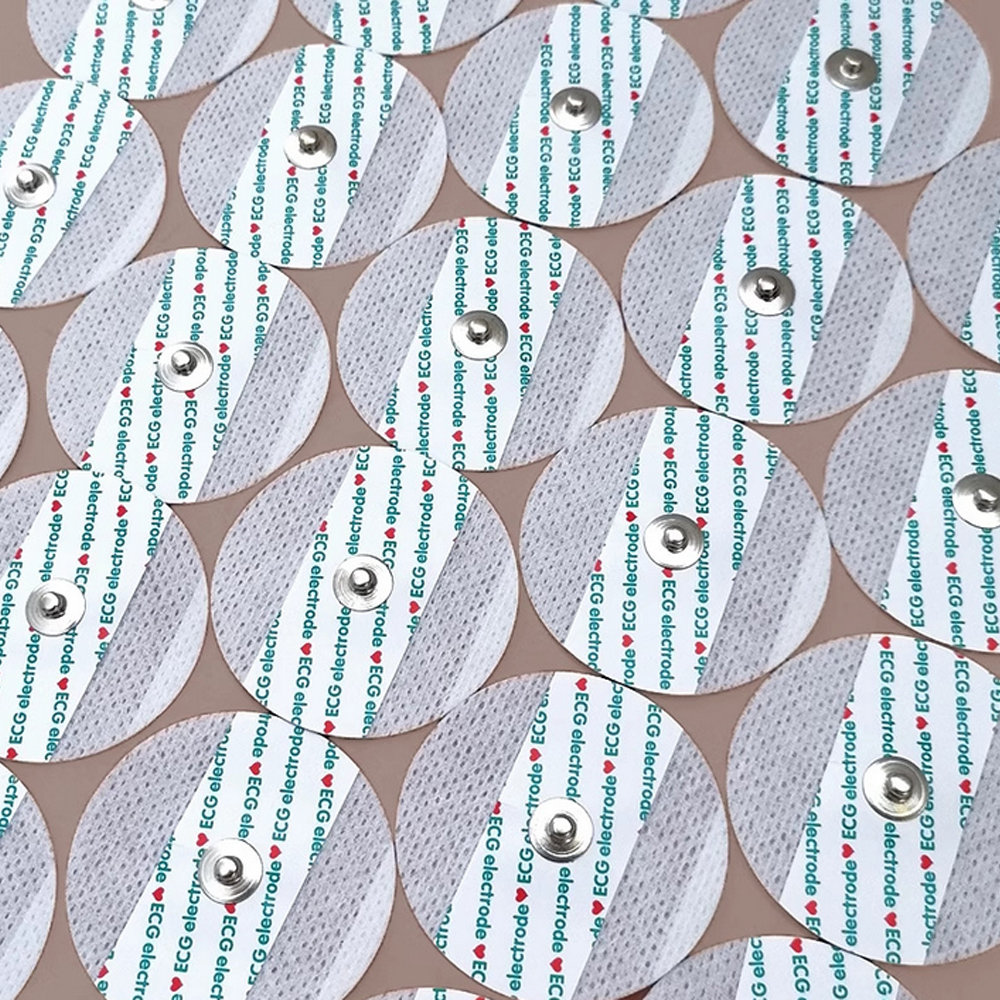 100pcs Electrode Patch Button  - Ecg Patch Monitor ulasan dan harga