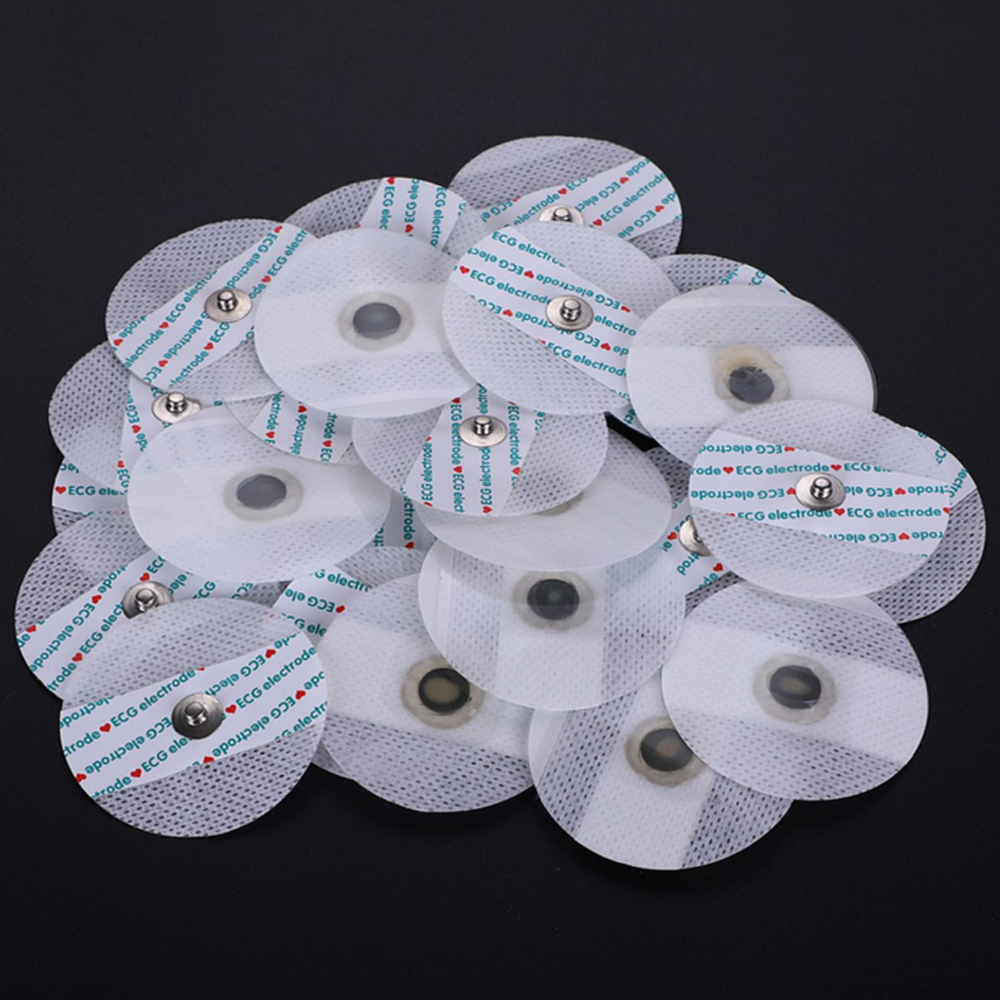 100pcs Electrode Patch Button  - Ecg Patch Monitor ulasan dan harga