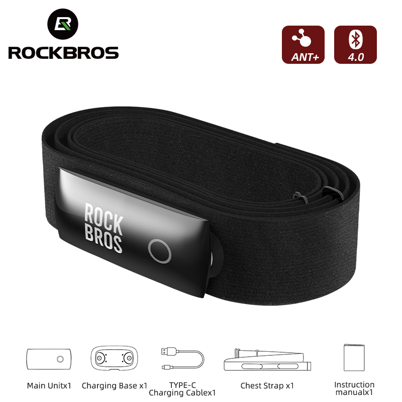 ROCKBROS H828 Heart Rate Senso - Breath Rate Monitor ulasan dan harga